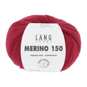 Lang Yarns Merino 150 160 Kleur: Vuur Rood