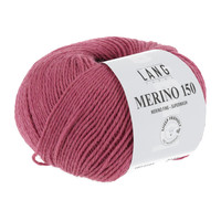 Lang Yarns Lang Yarns Merino 150 165 Kleur: Framboos