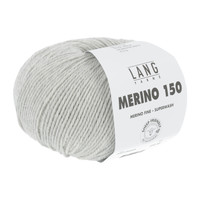 Lang Yarns Merino 150 223 Kleur: Lichtgrijs melange Lang Yarns Lang Yarns Merino 150 223 Kleur: Lichtgrijs melange