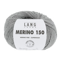 Lang Yarns Merino 150 324 Kleur: Grijs melange Lang Yarns Lang Yarns Merino 150 324 Kleur: Grijs melange