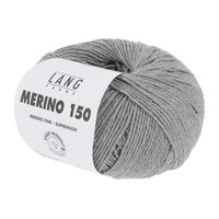 Lang Yarns Merino 150 324 Kleur: Grijs melange Lang Yarns Lang Yarns Merino 150 324 Kleur: Grijs melange