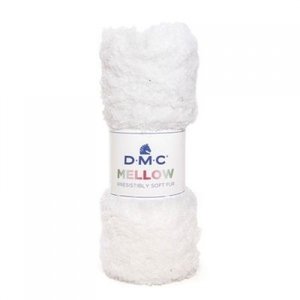 DMC Mellow soft furry 011 Kleur: Wit