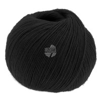 Lana Grossa Allora 009 Kleur: Zwart