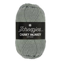 Scheepjes Chunky Monkey 1099 Mid Grey Scheepjes Scheepjes Chunky Monkey 1099 Mid Grey