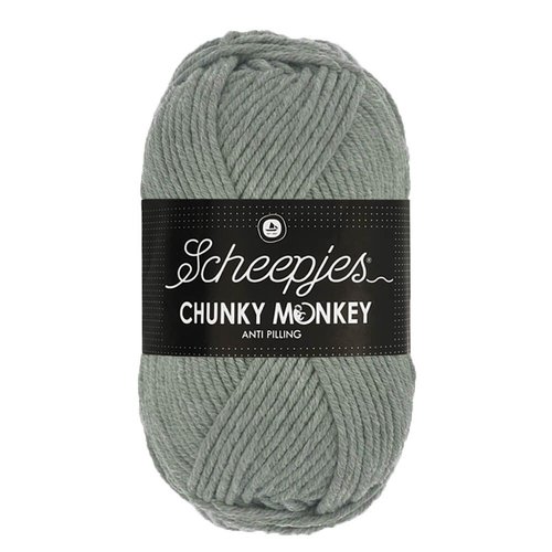 Scheepjes Chunky Monkey 1099 Mid Grey Scheepjes Scheepjes Chunky Monkey 1099 Mid Grey