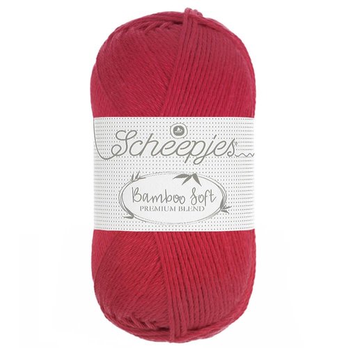 Scheepjes Bamboo Soft 262 Hot Berry Scheepjes Scheepjes Bamboo Soft 262 Hot Berry