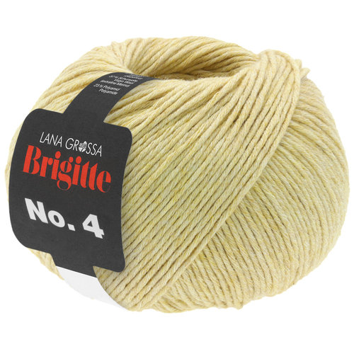 Lana Grossa Brigitte NO.4 009 Kleur: Geel