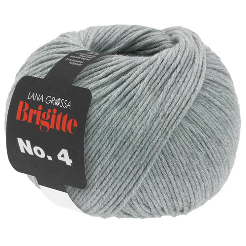 Brigitte NO.4 018 Kleur: Licht Grijs Lana Grossa Brigitte NO.4 018 Kleur: Licht Grijs
