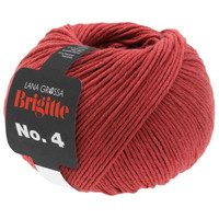Lana Grossa Brigitte NO.4 021 Kleur: Oosters Rood