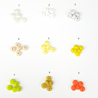 Siliconen Linzen 15mm 5 stuks Siliconen Linzen 15mm 5 stuks