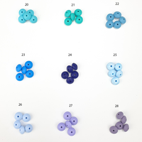 Siliconen Linzen 15mm 5 stuks Siliconen Linzen 15mm 5 stuks