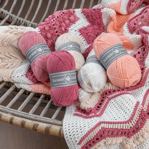 Haakplein CAL 2021 Ups n Downs Pink Beach Haakplein Haakplein CAL 2021 Ups n Downs Pink Beach