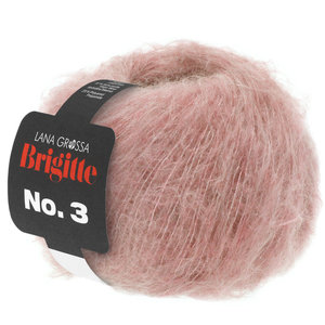 Lana Grossa Brigitte NO.3 026 Kleur: Poeder Roze Brigitte NO.3 026 Kleur: Poeder Roze