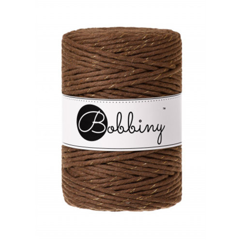 Bobbiny Macrame cord 5mm Golden Mocha Bobbiny Bobbiny Macrame cord 5mm Golden Mocha