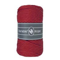 Durable Macrame Rope 5mm 316 Kleur: Red Durable Durable Macrame Rope 5mm 316 Kleur: Red