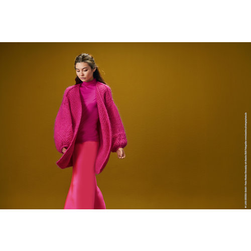 Breipakket - Vest - Brigitte No.2 en 3 Lana Grossa met Download patroon Journal-60-m31 Lana Grossa Breipakket - Vest - Brigitte No.2 en 3 Lana Grossa met Download patroon Journal-60-m31