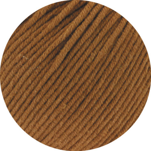 Lana Grossa MC Wool Cotton Mix 130 nr.176 Kleur: Kaneel Bruin