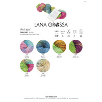 Pima Fine Hand-Dyed 0702 Lana Grossa Pima Fine Hand-Dyed 0702