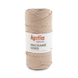 Katia Macrame Cord Twisted 5mm 116 Kleur: Zalm