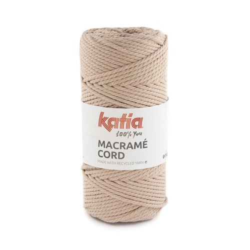 Katia Macrame Cord Twisted 5mm 116 Kleur: Zalm Katia Katia Macrame Cord Twisted 5mm 116 Kleur: Zalm