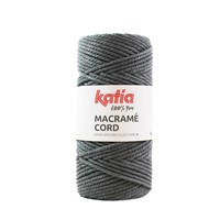 Katia Macrame Cord Twisted 5mm 103 Kleur: Marengo Katia Katia Macrame Cord Twisted 5mm 103 Kleur: Marengo