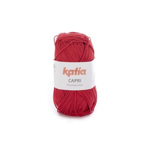 Katia Capri 82059 Kleur: Rood