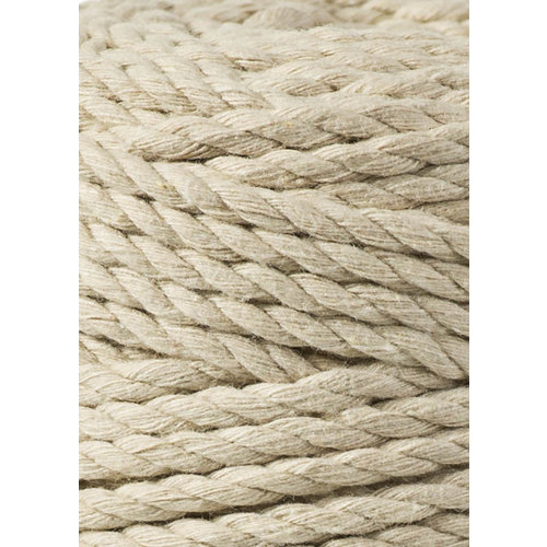 Bobbiny Macramé Triple Twist 5mm Beige Bobbiny Bobbiny Macramé Triple Twist 5mm Beige