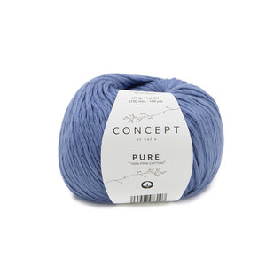 Katia Pure 82 Kleur: Blauw