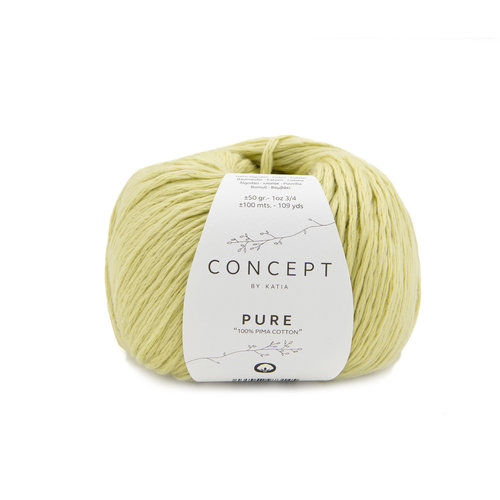 Katia Pure 78 Kleur: Licht pistache Katia Katia Pure 78 Kleur: Licht pistache
