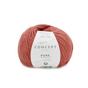 Katia Katia Pure 73 Kleur: Roodoranje Katia Pure 73 Kleur: Roodoranje