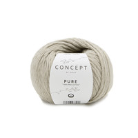 Katia Pure 71 Kleur: Parelmoer-lichtgrijs Katia Katia Pure 71 Kleur: Parelmoer-lichtgrijs