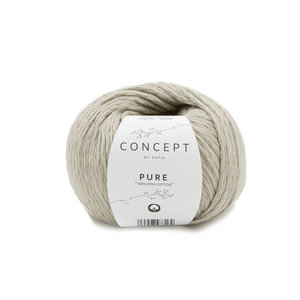 Katia Katia Pure 71 Kleur: Parelmoer-lichtgrijs Katia Pure 71 Kleur: Parelmoer-lichtgrijs