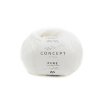 Katia Katia Pure 70 Kleur: Wit