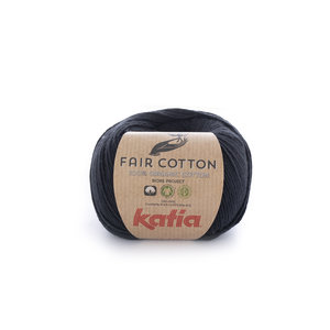 Katia Fair Cotton 2 Kleur: Zwart