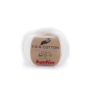 Katia Fair Cotton 3 Kleur: Ecru