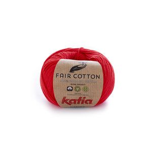 Katia Fair Cotton 4 Kleur: Rood