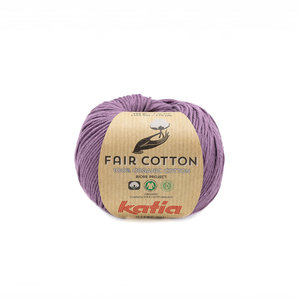 Katia Fair Cotton 39 Kleur: Donker paars