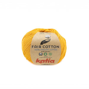 Katia Fair Cotton 37 Kleur: Mosterdgeel
