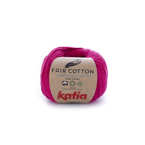 Katia Fair Cotton 32 Kleur: Framboosrood