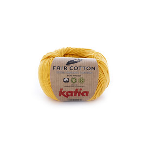 Katia Fair Cotton 20 Kleur: Geel