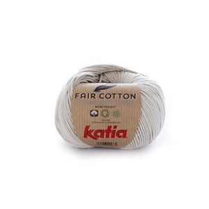 Katia Fair Cotton 11 Kleur: Parelmoer-lichtgrijs