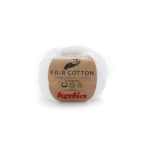 Katia Fair Cotton 1 Kleur: Wit