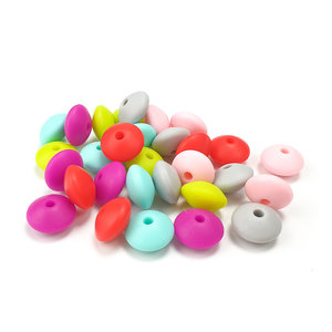 Siliconen Kralen 20 mm 5 stuks Siliconen Kralen 20 mm 5 stuks