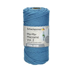 SMC Ma-Ma-Macrame 500g 50 Kleur: Denim
