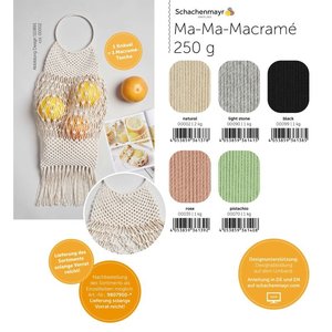SMC Ma-Ma-Macrame 250g 5 Kleur: Humus