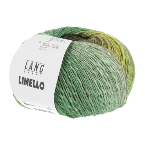 Linello 017 Kleur:  Groen Lang Yarns Linello 017 Kleur:  Groen