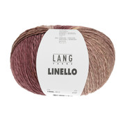 Lang Yarns Linello 015 Kleur: Bruin-Bordeauxrood