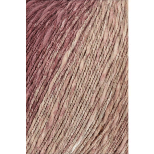 Lang Yarns Linello 015 Kleur: Bruin-Bordeauxrood