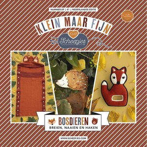 Scheepjes Klein Maar Fijn nr.09 - Bosdieren - Patronenboekje