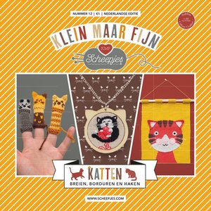 Scheepjes Scheepjes Klein Maar Fijn nr.12 - Katten - Patronenboekje Scheepjes Klein Maar Fijn nr.12 - Katten - Patronenboekje